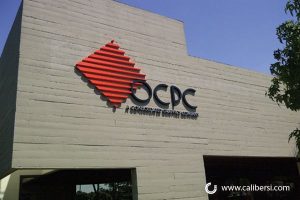 OCDC 3D Non-lit building Acrylic face sign