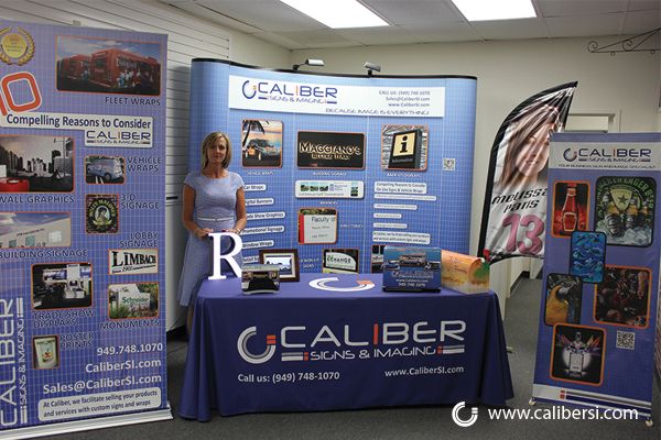 Caliber Signs Irvine Tradeshow Displays