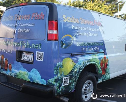 Vehicle Wraps at Caliber in Orange County