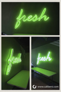 Amazon Fresh Neon Lobby Sign Orange County - Caliber Signs & Imaging in Irvine Call: 949-748-1070