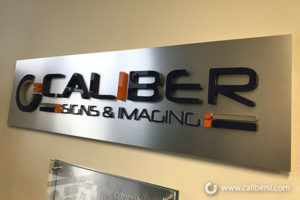 Caliber Signs & Imaging Lobby Sign Orange County - Irvine Call: 949-748-1070