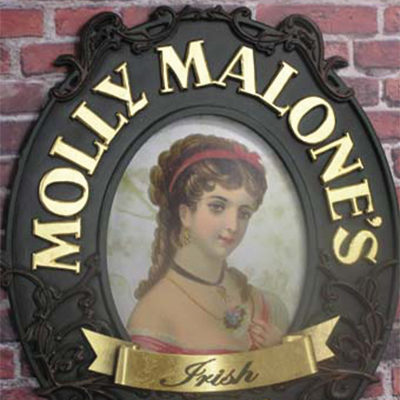 Molly storefront sign by caliber