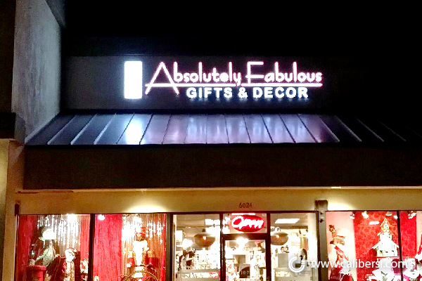 Illuminated Retail Store Signs in Orange County CA