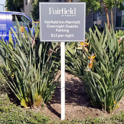 Fairfield site sign