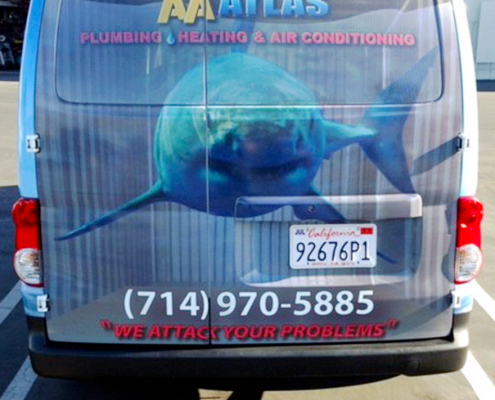 Vehicle Graphics High Quality Print AA Atlas Caliber Signs and Imaging