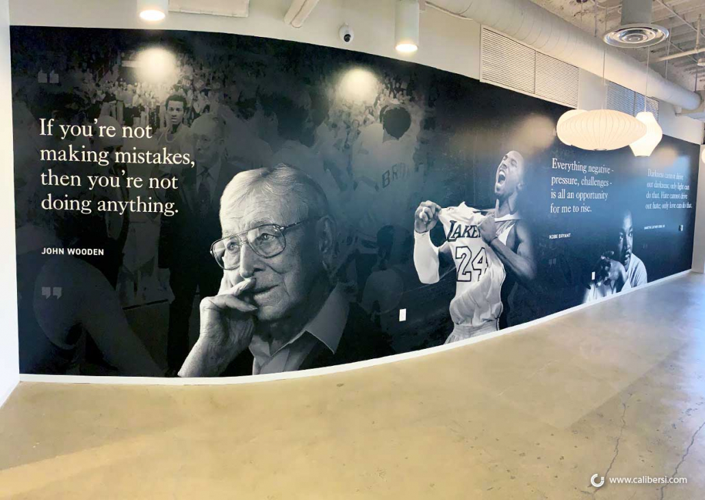 Wall Murals with Inspirational Quotes in Orange County CA