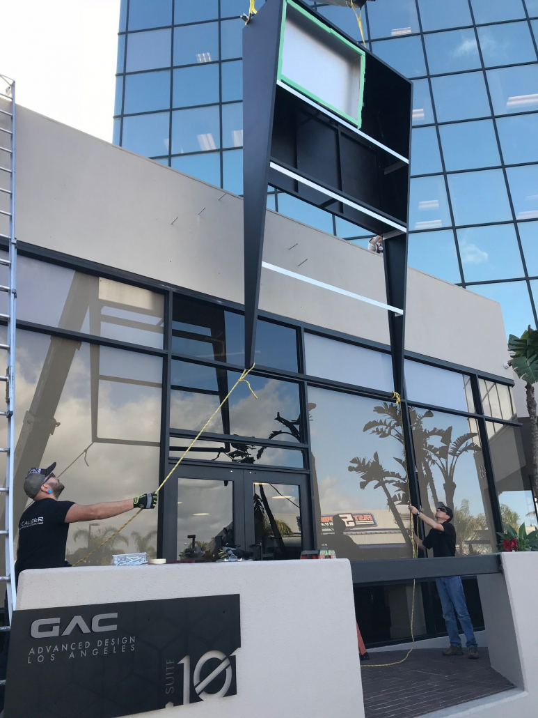 Building Sign Installation in Costa Mesa CA
