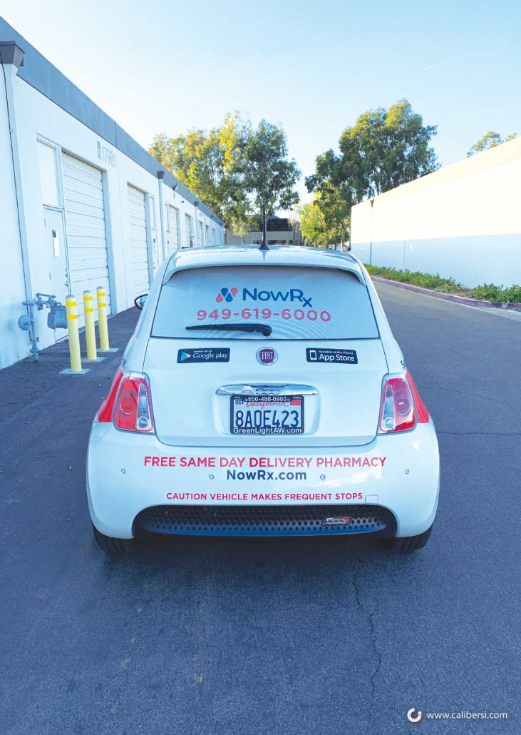A small amount of vehicle graphics can lead to effective mobile marketing in Irvine CA