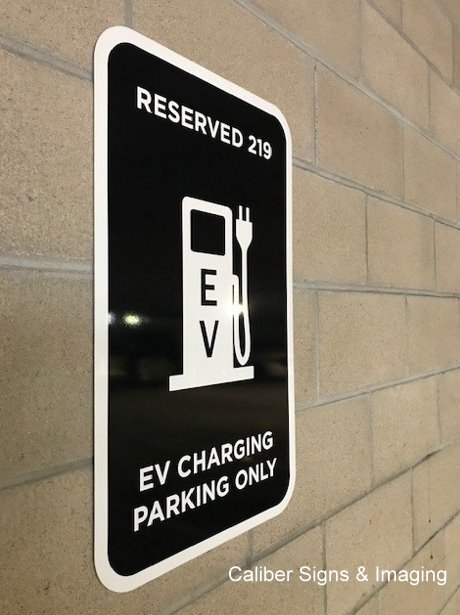 EV Charging Station Signs in Orange County CA