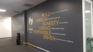 Corporate Signage Wall Graphics in Orange County CA