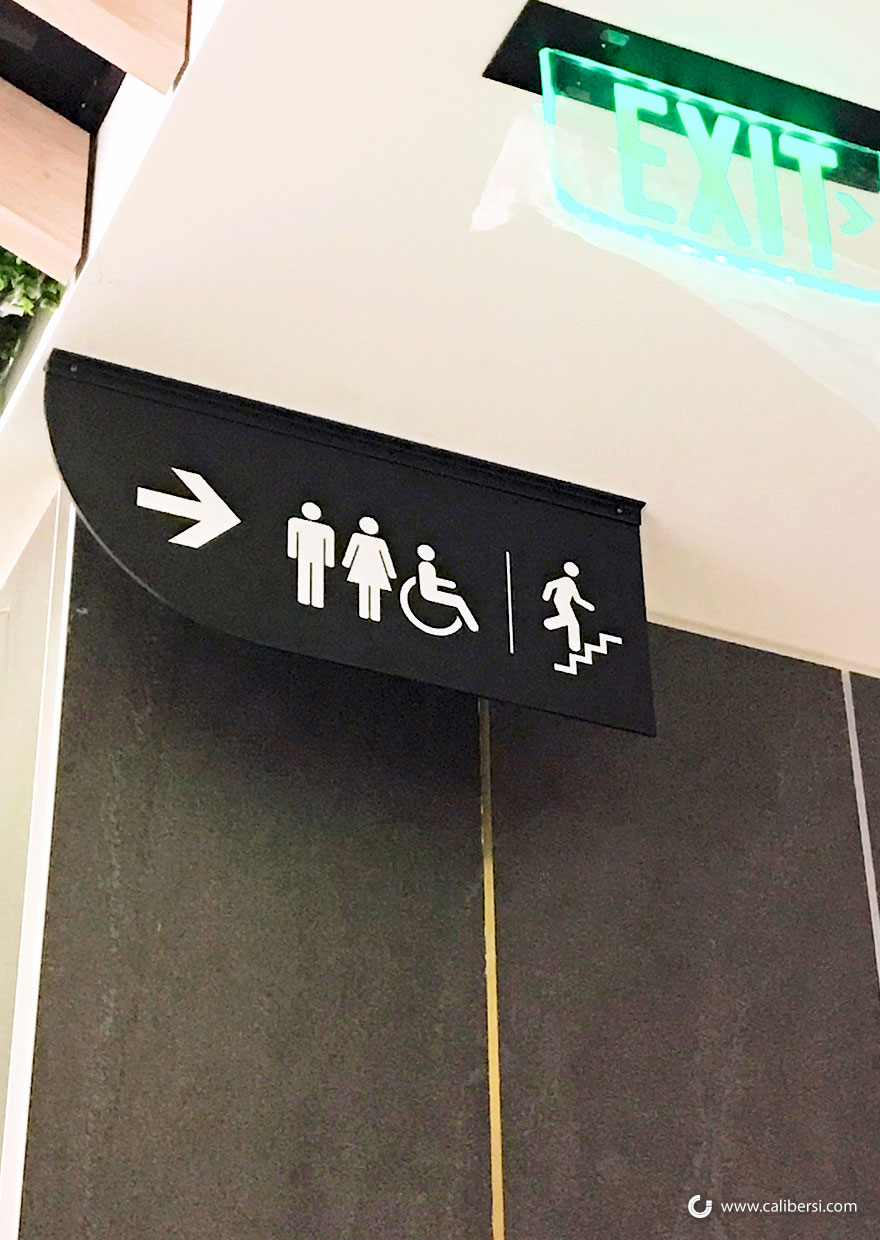 Restroom Directional Signs in Orange County CA